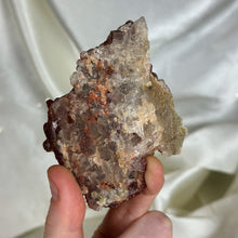 Load image into Gallery viewer, Hematite Quartz Cluster Plate A