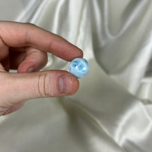 Load image into Gallery viewer, Turtle-back Pattern Chatoyant Larimar Sphere A