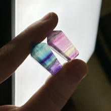 Load image into Gallery viewer, Rainbow Fluorite Tower Carvings