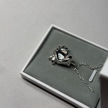 Load image into Gallery viewer, Sterling Silver Chunky Frog Necklace (The Sterling Collection Release 001)