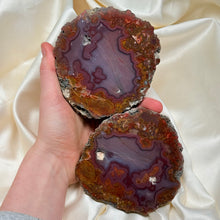 Load image into Gallery viewer, Exceptional Moroccan Agate Pair B 2lb3oz
