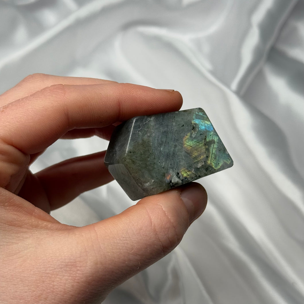 Purple and Green Labradorite Mini Freeform