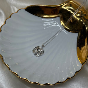 Sterling Silver Flower Necklace A (The Sterling Collection Release 003)