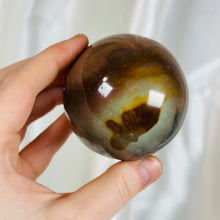 Load image into Gallery viewer, Large Polychrome Jasper Sphere A
