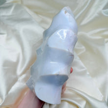 Load image into Gallery viewer, XXL Pastel Sea Jasper Flame with Flower Agate Inclusion 8lb 5oz
