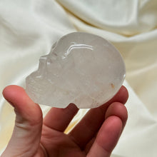 Load image into Gallery viewer, Clear Quartz Skull Carving B
