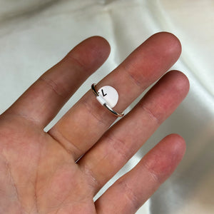 Size 7 Sterling Silver Charoite Ring