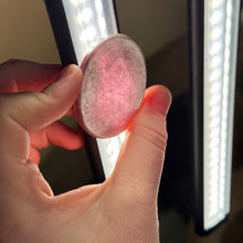 Load image into Gallery viewer, Gem Lepidolite Palmstone B
