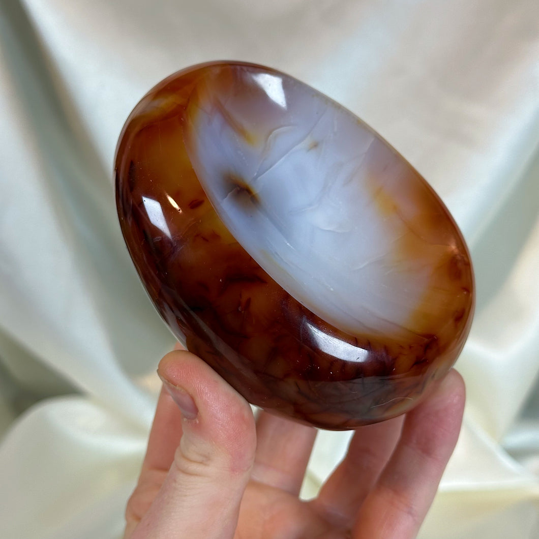 XL Contrast Carnelian Bowl (1lb)