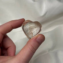 Load image into Gallery viewer, UV Reactive Phantom Amethyst Heart Carving E

