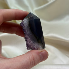 Load image into Gallery viewer, Amethyst with Agate Tower F

