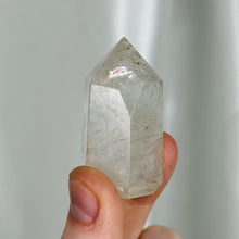 Load image into Gallery viewer, Multi-Colored Rutile in Quartz Tower
