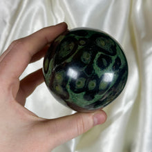 Load image into Gallery viewer, XL Kambaba Jasper Sphere (over 1lb!)
