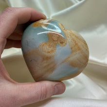 Load image into Gallery viewer, Chunky Polychrome Jasper Heart Carving
