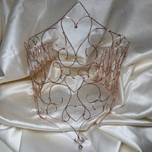 Load image into Gallery viewer, The Heartbreak Corset in Rose Gold Fill
