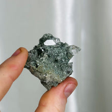 Load image into Gallery viewer, Small Himalayan Quartz Plate with Chunky Points and Chlorite
