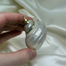 Load image into Gallery viewer, Pearlized Turbo Shell Pendant B
