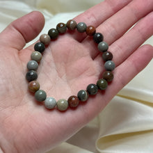 Load image into Gallery viewer, Polychrome Jasper Stretch Bracelets size 6.5
