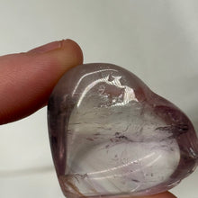 Load image into Gallery viewer, UV Reactive Phantom Amethyst Heart Carving G
