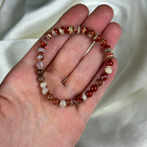 Quartzy Red Jasper Bracelets