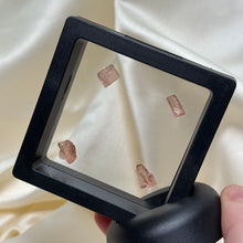 Load image into Gallery viewer, 4pc Natural Pinky-Peach Topaz Crystals in Case E
