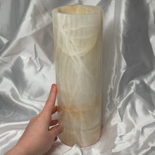 Load image into Gallery viewer, XL Banded Calcite Lamp B
