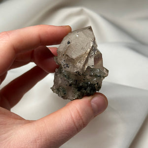Himalayan Quartz Cluster with Chlorite and Anatase