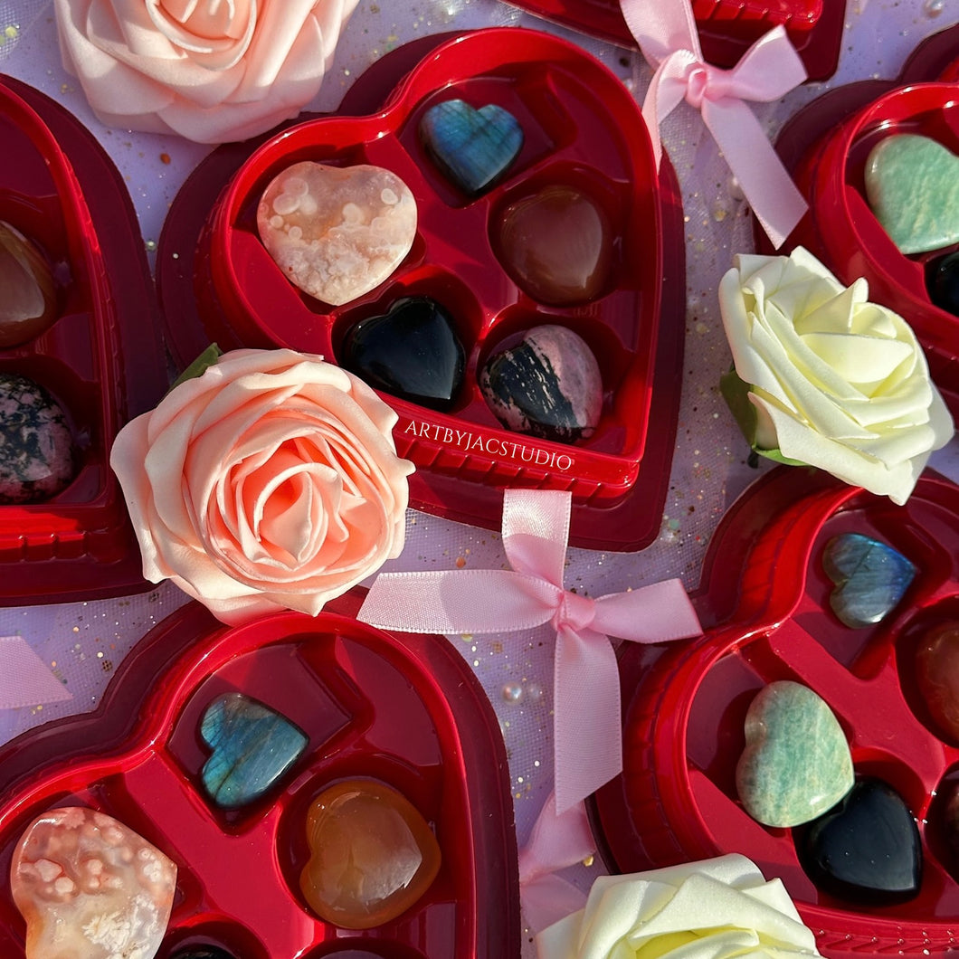 The Crystal Heart Box of “Chocolates” Valentines Bundle