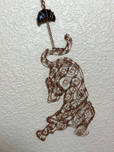 Load image into Gallery viewer, “The Tiger’s Eye” Wire Wrapped Wallhanging
