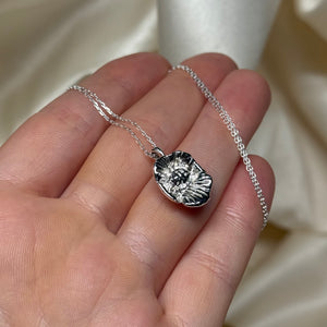 Sterling Silver Flower Necklace B (The Sterling Collection Release 003)