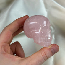 Load image into Gallery viewer, Rose Quartz Skull Carving C
