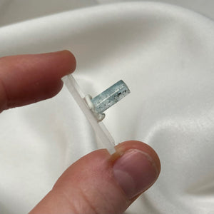 Aquamarine with Tourmaline Inclusions
