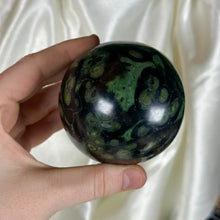 Load image into Gallery viewer, XL Kambaba Jasper Sphere (over 1lb!)
