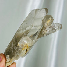 Load image into Gallery viewer, Large Himalayan Quartz Point with Garden Quartz and Phantoms
