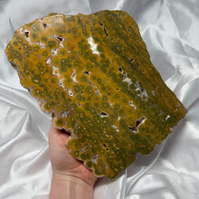 Load image into Gallery viewer, XL Funky Sea Jasper Druzy Slab
