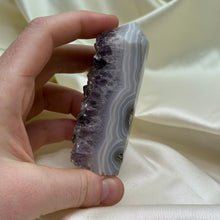 Load image into Gallery viewer, Amethyst with Agate Tower B
