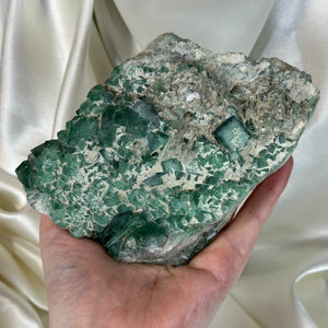 XL Green Cubic Fluorite Cluster B