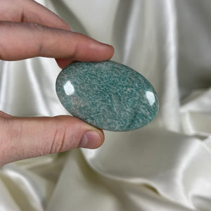 Super Flashy Amazonite Palmstone B