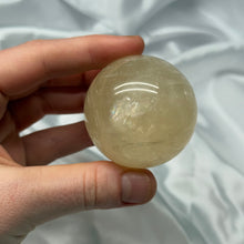 Load image into Gallery viewer, Honey Calcite Sphere D

