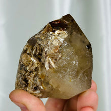 Load image into Gallery viewer, Natural Honey Citrine Tower with Golden Muscovite (8.4oz)

