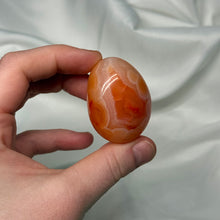 Load image into Gallery viewer, Peachy Carnelian Palmstone
