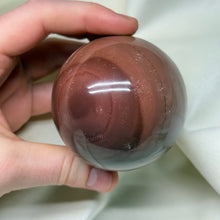 Load image into Gallery viewer, Deep Pink Polychrome Jasper Sphere
