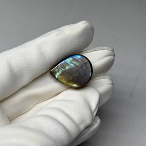 Carved Labradorite Cabochon 23.6ct