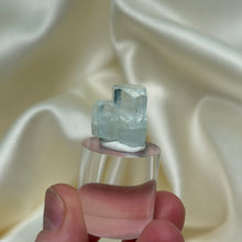 Load image into Gallery viewer, Aquamarine Specimen on Stand B
