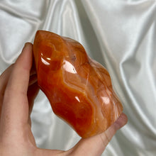 Load image into Gallery viewer, “Trippy” Carnelian Flame
