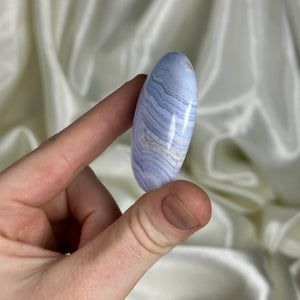 Blue Lace Agate Palm B