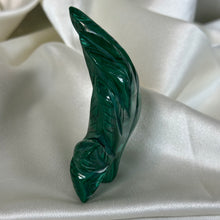 Load image into Gallery viewer, Self-standing Malachite “Mary Jane” Carving
