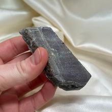 Load image into Gallery viewer, Flashy Half Polished Labradorite Slab B
