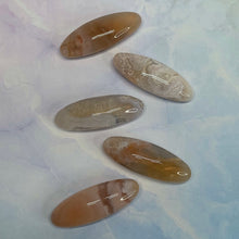 Load image into Gallery viewer, Flower Agate Crystal Hair Clips
