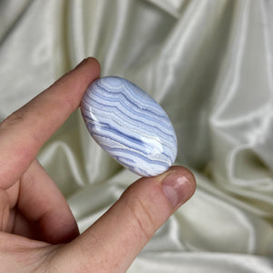 Blue Lace Agate Palm A